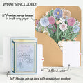 Disney’s Cinderella Pop-Up Card & Flower Buds Bouquet Bundle