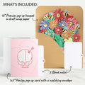 Disney’s Winnie the Pooh Pop-Up Card & Flower Buds Bouquet Bundle