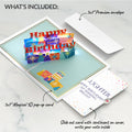 Wishing You a Happy Birthday Music and Lights Pop-Up Card and Sentiment Set for Daughter