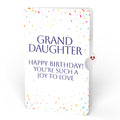 Wishing You a Happy Birthday Music and Lights Pop-Up Card and Sentiment Set for Granddaughter