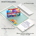 Wishing You a Happy Birthday Music and Lights Pop-Up Card and Sentiment Set for Great Granddaughter