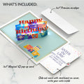 Wishing You a Happy Birthday Music and Lights Pop-Up Card and Sentiment Set for Sister-in-law