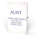 Wishing You a Happy Birthday Music and Lights Pop-Up Card and Sentiment Set for Aunt
