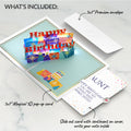 Wishing You a Happy Birthday Music and Lights Pop-Up Card and Sentiment Set for Aunt