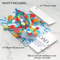 Happy Birthday Balloons Music and Lights Pop-Up Card and Sentiment Set for Dad