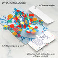 Happy Birthday Balloons Music and Lights Pop-Up Card and Sentiment Set for Father-in-law