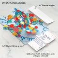 Happy Birthday Balloons Music and Lights Pop-Up Card and Sentiment Set for Mother-in-law