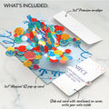 Happy Birthday Balloons Music and Lights Pop-Up Card and Sentiment Set for Niece
