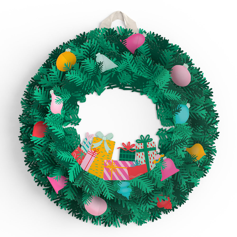 Christmas Joy Wreath and Poinsettia Sentiment Set for Partner