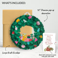 Christmas Joy Wreath and Poinsettia Merry & Plentiful Sentiment Set