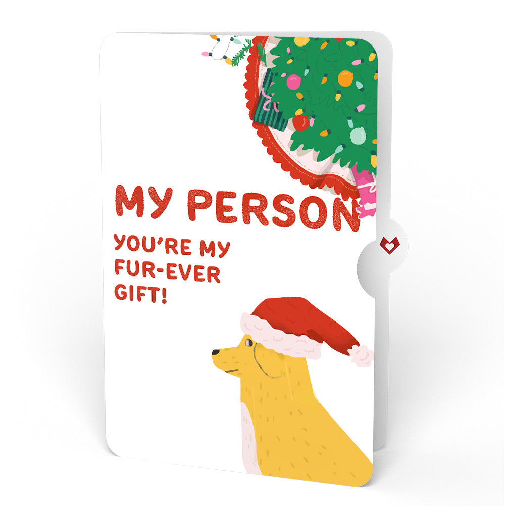 Feliz Naughty Dog Christmas Pop-Up Card and Sentiment Set for My Person