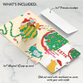 Feliz Naughty Dog Christmas Pop-Up Card and Sentiment Set for Bestie