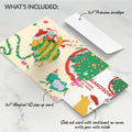Feliz Naughty Dog Christmas Pop-Up Card and Sentiment Set for Grandson