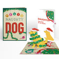 Feliz Naughty Dog Christmas Pop-Up Card and Sentiment Set for Daughter