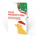 Feliz Naughty Dog Christmas Pop-Up Card and Sentiment Set