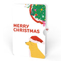 Feliz Naughty Dog Merry Christmas Pop-Up Card and Sentiment Set
