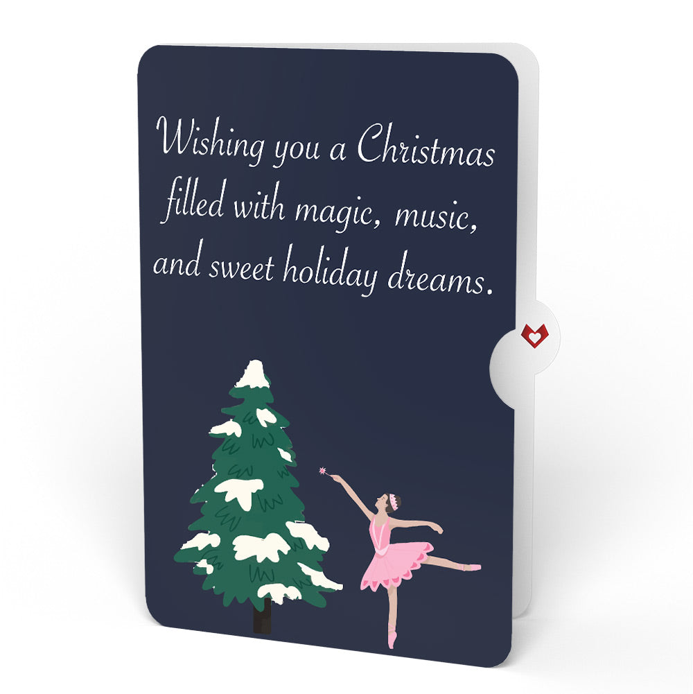 The Nutcracker Christmas Magic Music and Lights Pop-Up Card and Sentiment Set