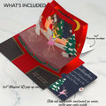 The Nutcracker Christmas Magic Music and Lights Pop-Up Card and Sentiment Set for Granddaughter