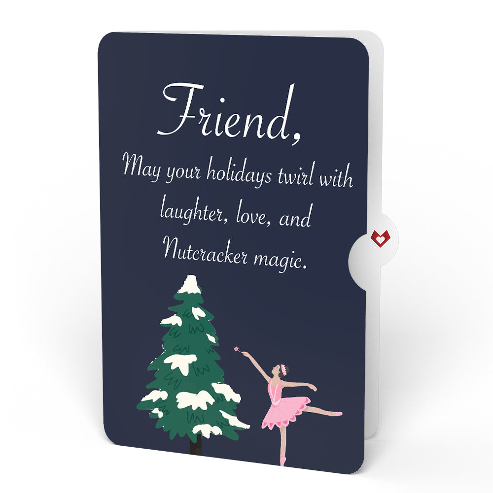 The Nutcracker Christmas Magic Music and Lights Pop-Up Card and Sentiment Set for Friend