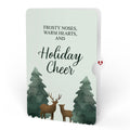 Winter Wishes Mountain Village Light-Up Pop-Up Card and Woodland Deer Holiday Cheer Sentiment Set