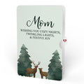 Winter Wishes Mountain Village Light-Up Pop-Up Card and Sentiment Set for Mom