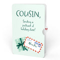 Season's Greetings Penguin Surprise Pop-Up Card and Sentiment Set for Cousin