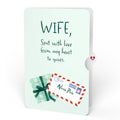 Season's Greetings Penguin Surprise Pop-Up Card and Sentiment Set for Wife