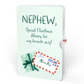 Season's Greetings Penguin Surprise Pop-Up Card and Sentiment Set for Nephew