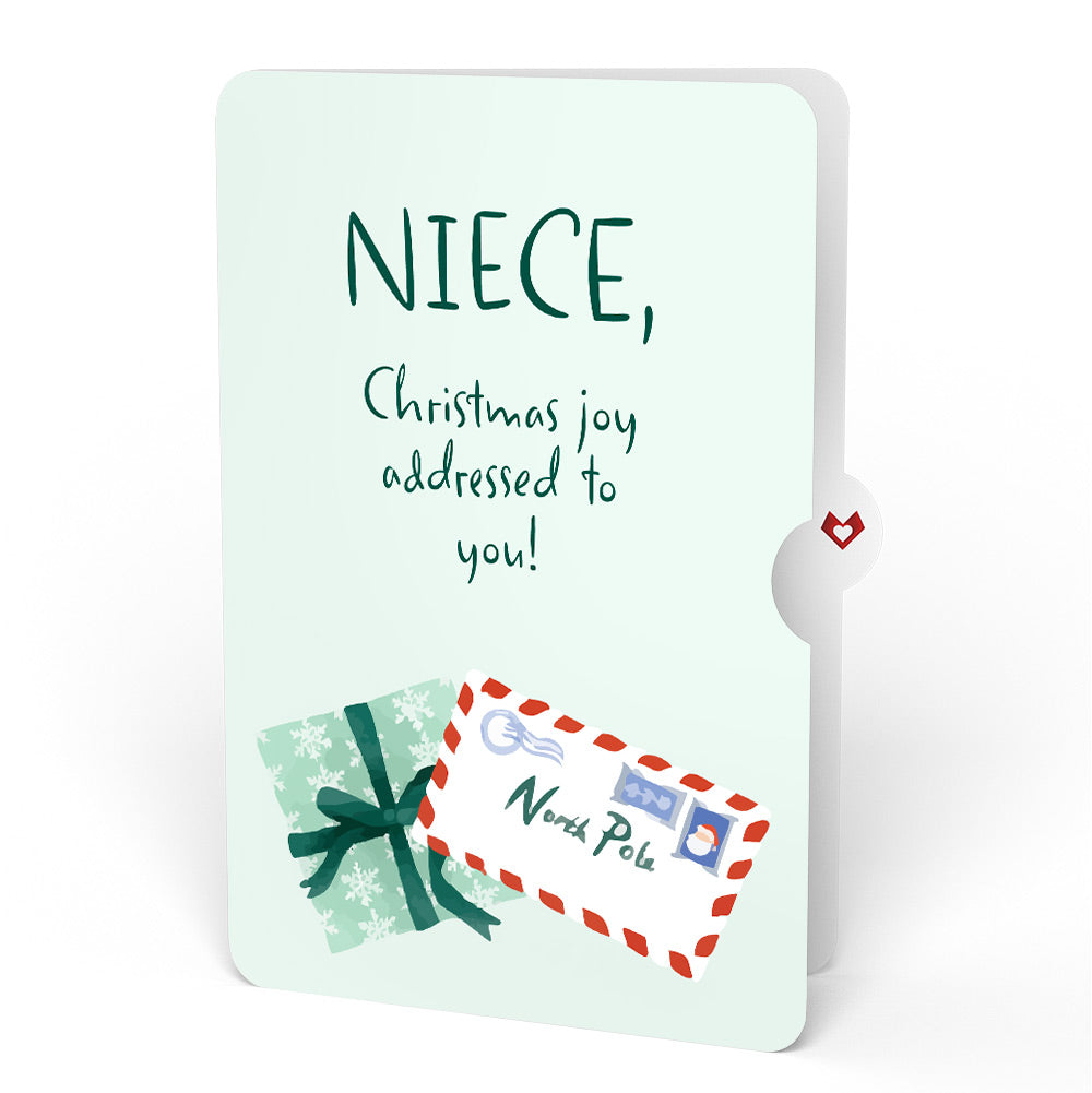 Season's Greetings Penguin Surprise Pop-Up Card and Sentiment Set for Niece
