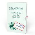 Season's Greetings Penguin Surprise Pop-Up Card and Sentiment Set for Grandson