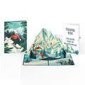Mountain Ski Adventure Thank You Pop-Up Card and Sentiment Set