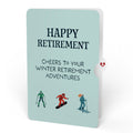 Mountain Ski Adventure Retirement Pop-Up Card and Sentiment Set