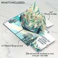 Mountain Ski Adventure Wedding Pop-Up Card and Sentiment Set