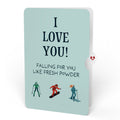 Mountain Ski Adventure Love Pop-Up Card and Sentiment Set