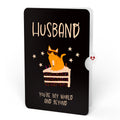 Out of this World Birthday Cat Pop-Up Card and Sentiment Set for Husband