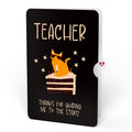 Out of this World Birthday Cat Pop-Up Card and Sentiment Set for Teacher