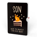 Out of this World Birthday Cat Pop-Up Card and Sentiment Set for Son