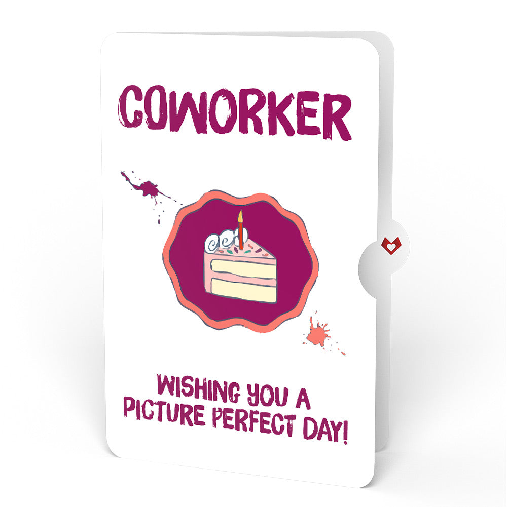 Happy Birthday to a True Masterpiece Pop-Up Card and Sentiment Set for Co-worker