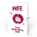 Happy Birthday to a True Masterpiece Pop-Up Card and Sentiment Set for Wife