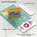 Happy Birthday to a True Masterpiece Pop-Up Card and Sentiment Set for Bestie