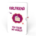 Happy Birthday to a True Masterpiece Pop-Up Card and Sentiment Set for Girlfriend