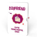 Happy Birthday to a True Masterpiece Pop-Up Card and Sentiment Set for Boyfriend
