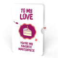Happy Birthday to a True Masterpiece Pop-Up Card and Sentiment Set for Partner