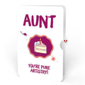 Happy Birthday to a True Masterpiece Pop-Up Card and Sentiment Set for Aunt