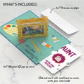 Happy Birthday to a True Masterpiece Pop-Up Card and Sentiment Set for Aunt