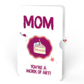 Happy Birthday to a True Masterpiece Pop-Up Card and Sentiment Set for Mom
