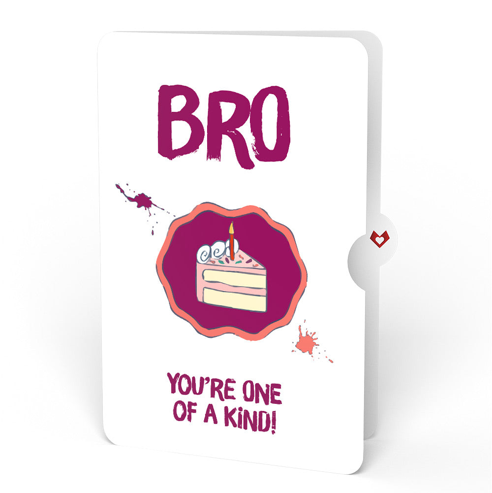 Happy Birthday to a True Masterpiece Pop-Up Card and Sentiment Set for Brother