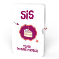 Happy Birthday to a True Masterpiece Pop-Up Card and Sentiment Set for Sister