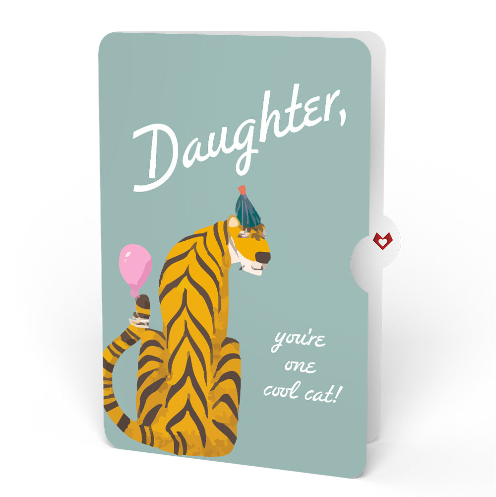 Party Animals Birthday Pop-Up Card and Sentiment Set for Daughter