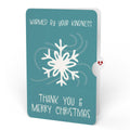 Let It Snow Winter Bunny Pop-Up Card and Kindness Christmas Sentiment Set